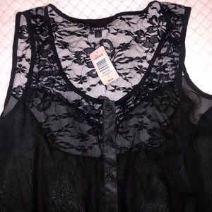 Lace tank